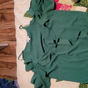 Charming Charlie's Green Shirt